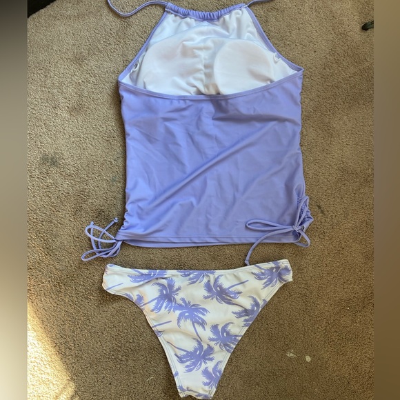 2-piece Tankini Bathing suit Size Large - Picture 4 of 6